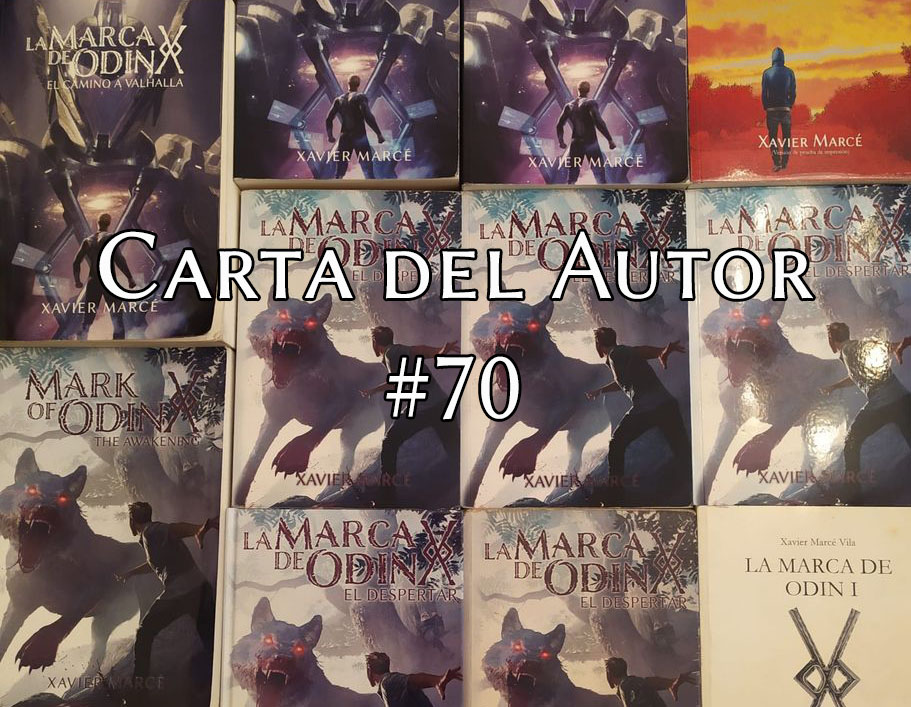 Carta del autor #70: Un otoño repleto de retos