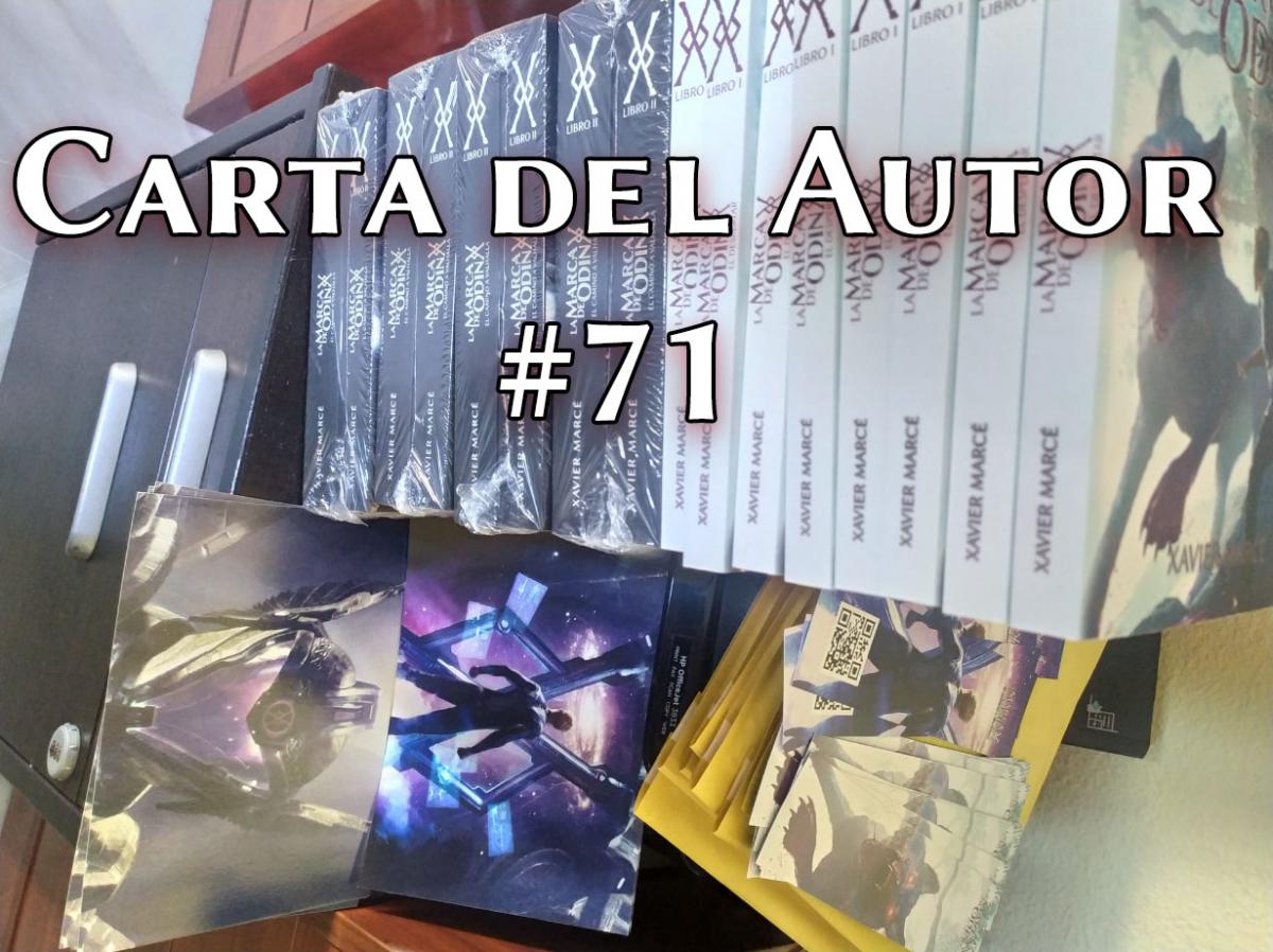 Carta del autor #71: A por el #Blackfriday y la navidad