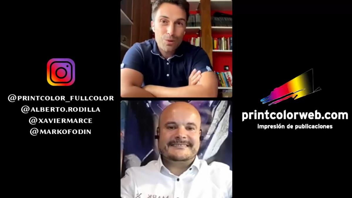 Alberto Rodilla entrevista a Xavier Marcé en Printcolor