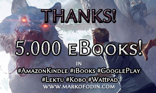 MARK OF ODIN: THE AWAKENING HITS 5,000 READERS IN DIGITAL PLATFORMS