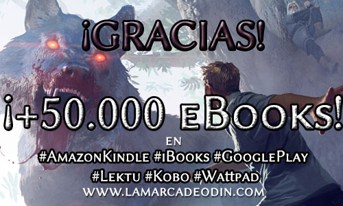 La Marca de Odín: El despertar supera los 50.000 ebooks en plataformas digitales externas