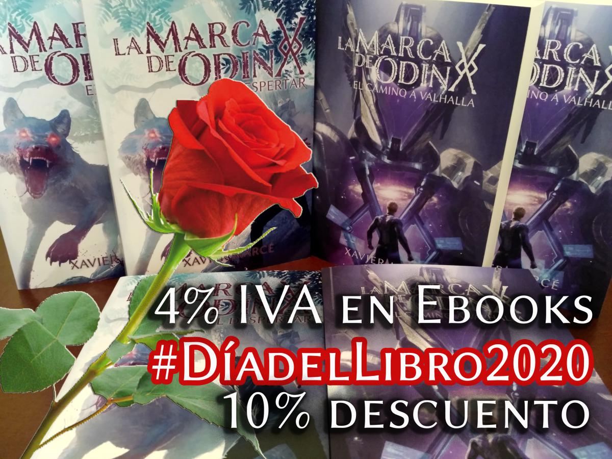 Celebramos el día del libro y Sant Jordi con nuestra gran promoción y 4% de IVA en eBooks