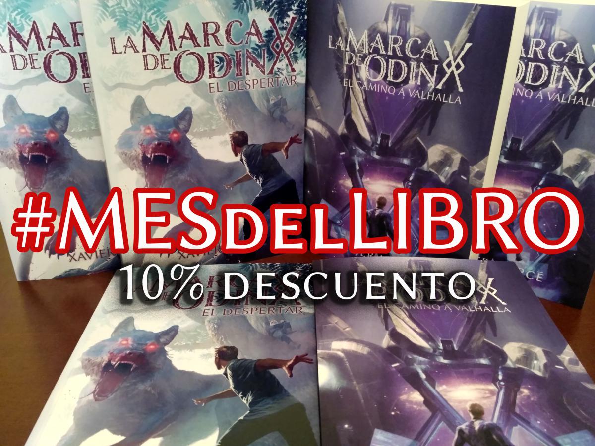 Celebramos el #MESLEDLIBRO con 10% de descuento en la ediciones exclusivas de La Marca de Odín